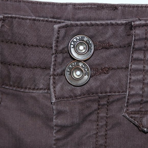 Jane Doe Brown Jeans Pants Waist 32x29.5 Inseam - Picture 4 of 8